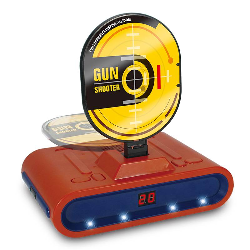 CROSS-BORDER MOBILE ELECTRONIC SCORING TARGET, AUTOMATIC ELECTRIC RE-SHOOTING TOY-LIKE EVA SOFT-BALL GUN KIT