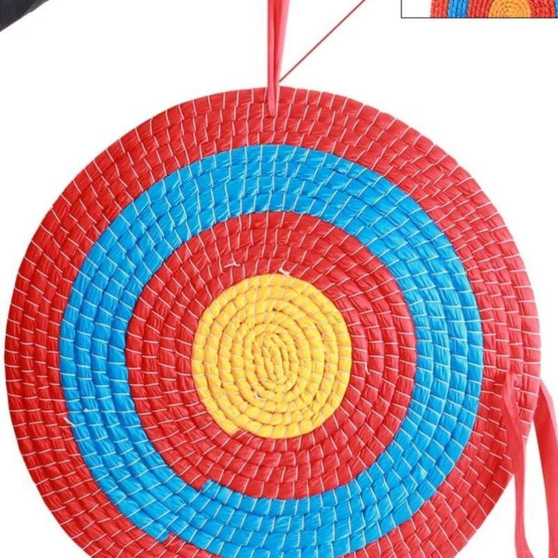 Scenic area round shooting arrow target outdoor thick arrow target arrow house shooting target full -ring straw grass target