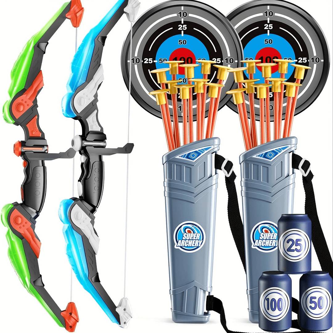 Children's Bow, Arrow toy Set Getting Start Shooting Crossbow Crossbollane A full set of professional suction cup children outdoor sports boys