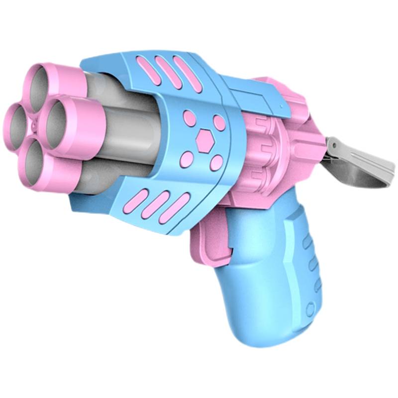 Children's soft shotgun, child toy, female boy 6-year-old boy pistol bullet soft rubber shooting safety gun 7-8 years old