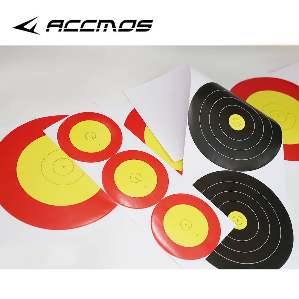 Dry glue shooting target paper shooting archery training self -viscous archery sticker reflector composite bow target ring