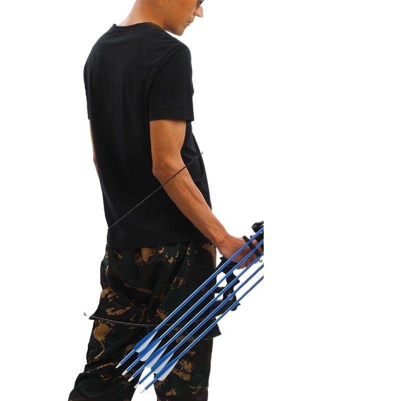 AEL anti -curved bow and arrow set shooting outdoor sports alloy adjustable direct pull bow bowl shooting fish competitive major