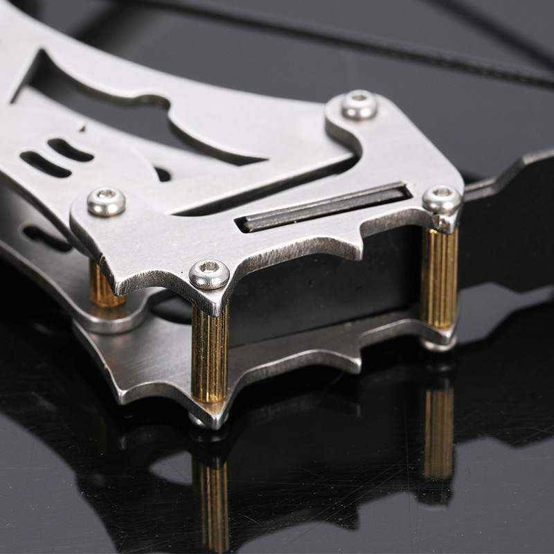 Stainless steel mini micro -composite pulley anti -curved bow arrow weapon small bow shooting dart/shooting/archery