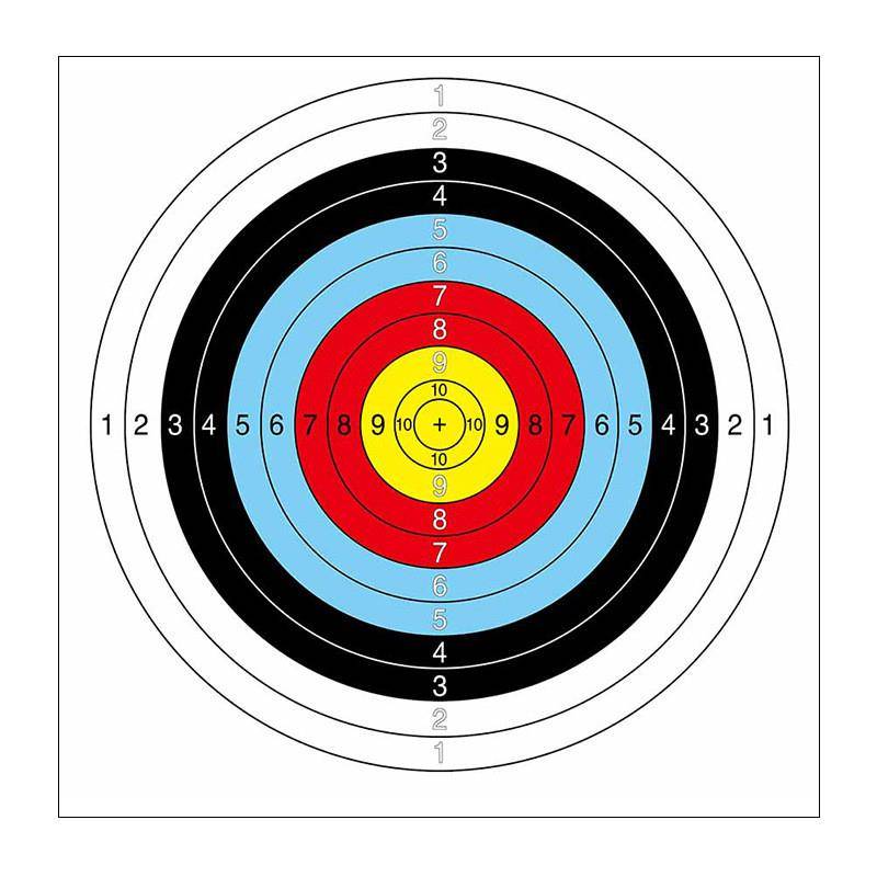 Archery target paper full -ring competition training shooting archery sports dart dart plate target rack target grass target bow and arrow