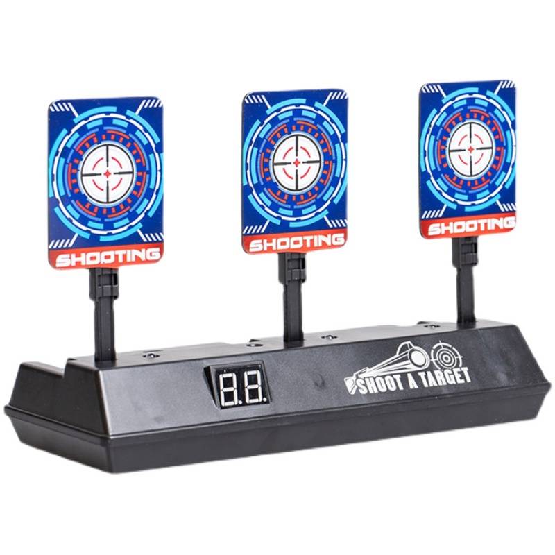 Electric scoring target automatic return electronic target soft shotgun boys toy gun shooting practice target competition