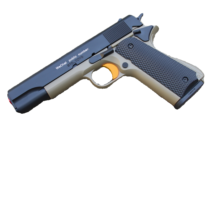 Qingcang Sitadi Manual M1911 Toys Gun Movies and Television Prop Model Soft Bomb World Light Weapon