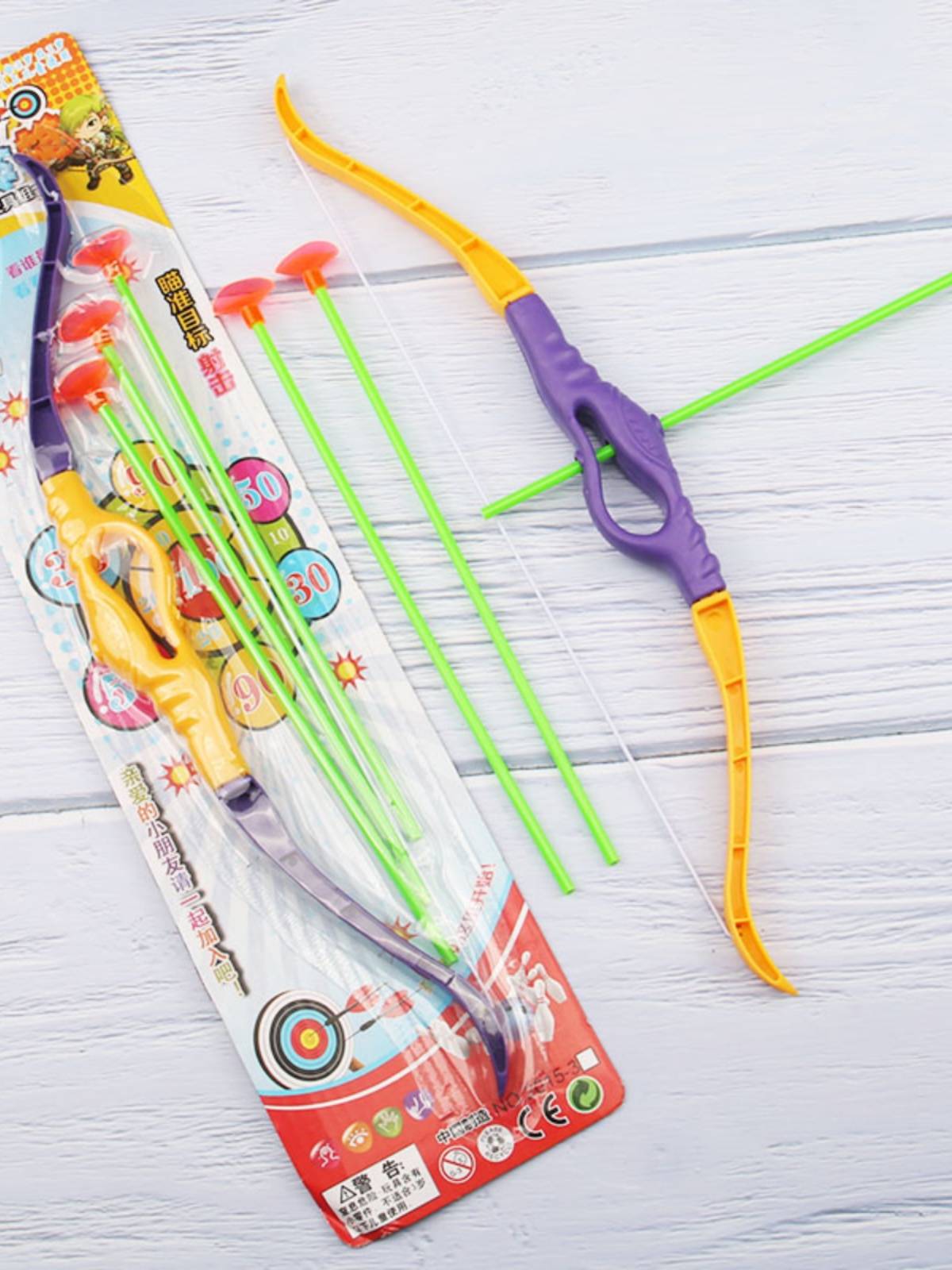 Children's bow and arrow toy shooting sports suction cup men and girls indoor and outdoor toys sleeve night market booth stalls batch