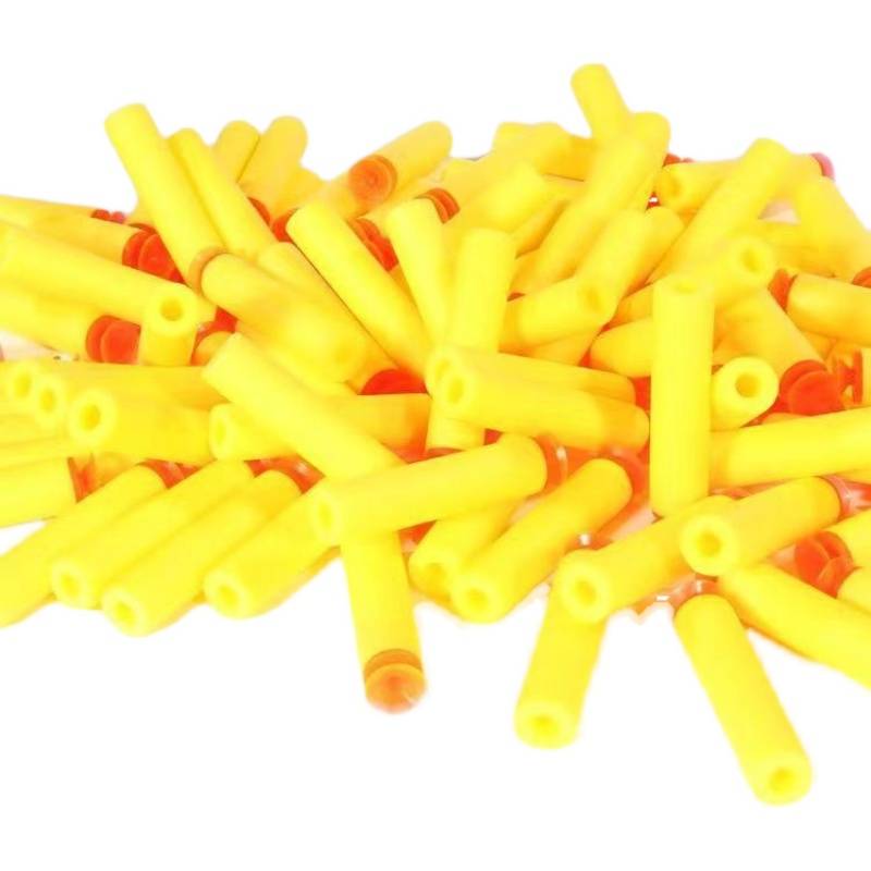 EVA suction cup soft bullet children's toy gun shooting bullet shooting target training, chicken equipment sponge foam safety bombs