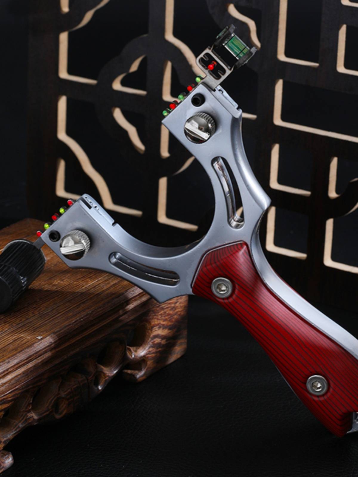 Genuine big power infrared flat skin slingshot competition dedicated high -precision new bow and arrow shooting Nudu bow toy shooting