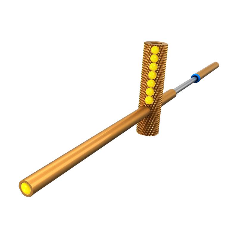 Crackling bumper aluminum alloy launch toy adult decompression artifact 8090 bamboo tube cannon air dynamic soft shotgun