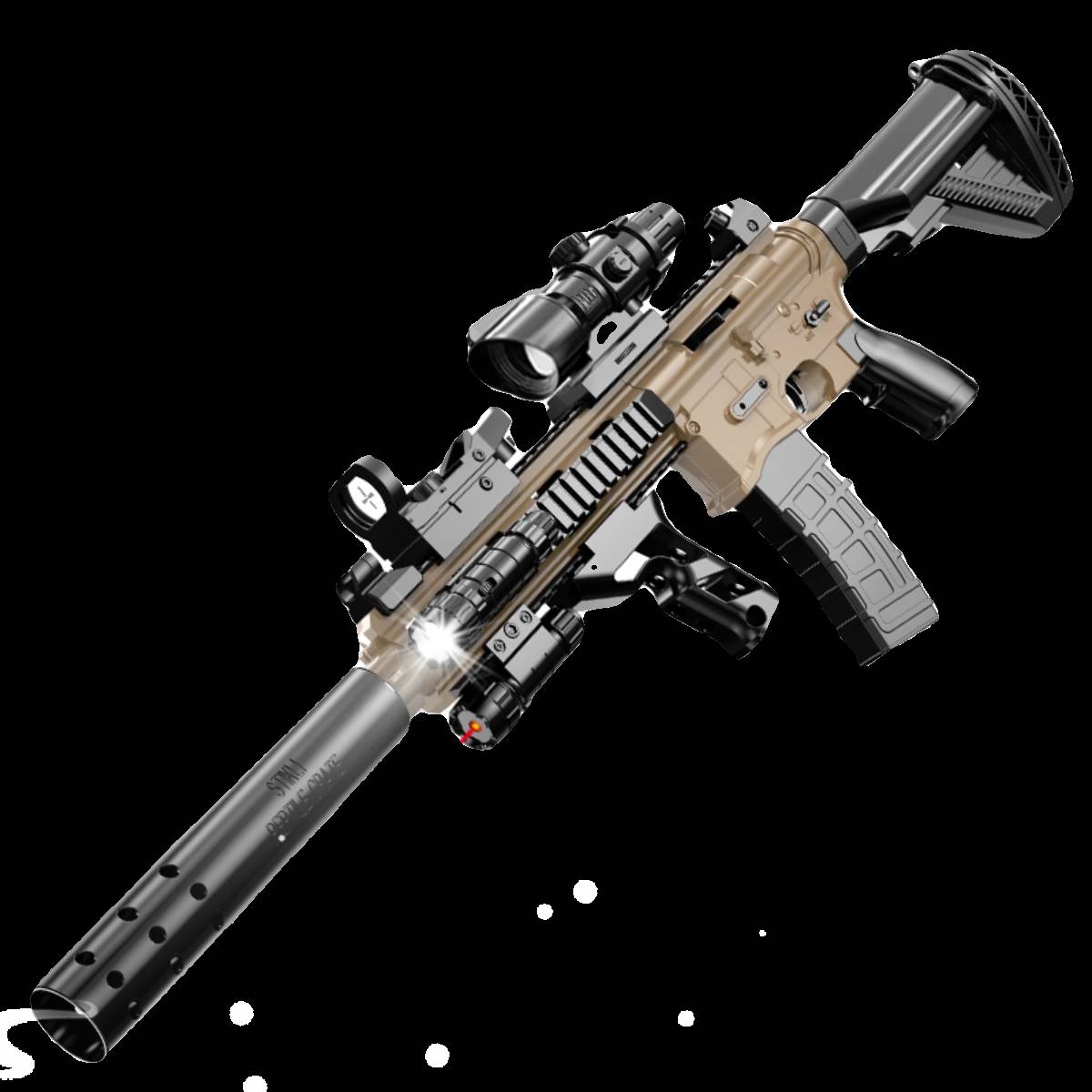2024 New net red explosion toy gun high -end black technology charge special forces high -end soft bombs firing gun