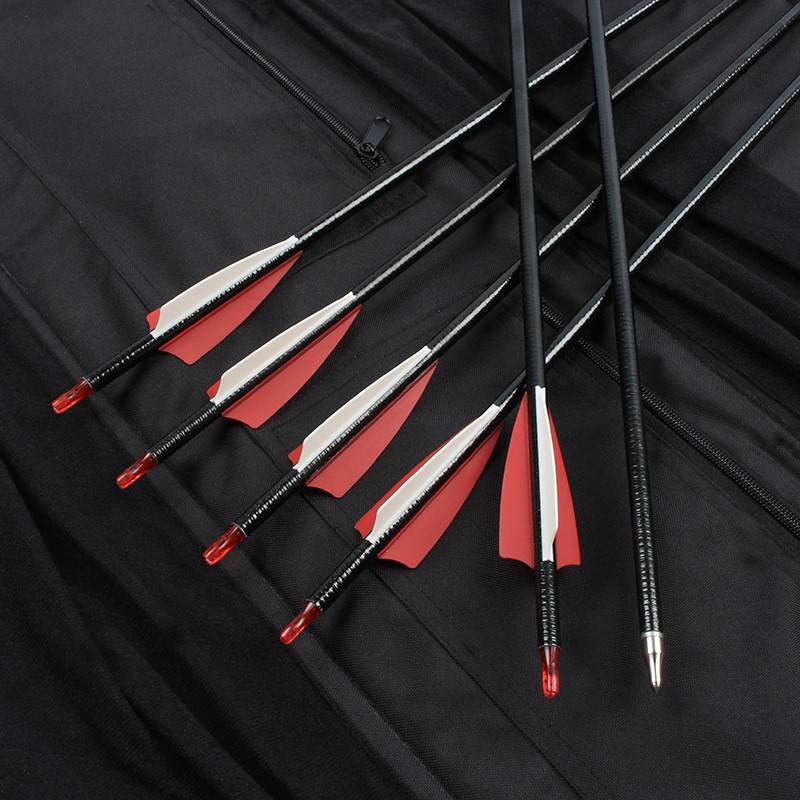 Can replace the head arrow arrow mixed carbon roller reflection bow composite bow and arrow shooting archery equipment sports accessories arrow