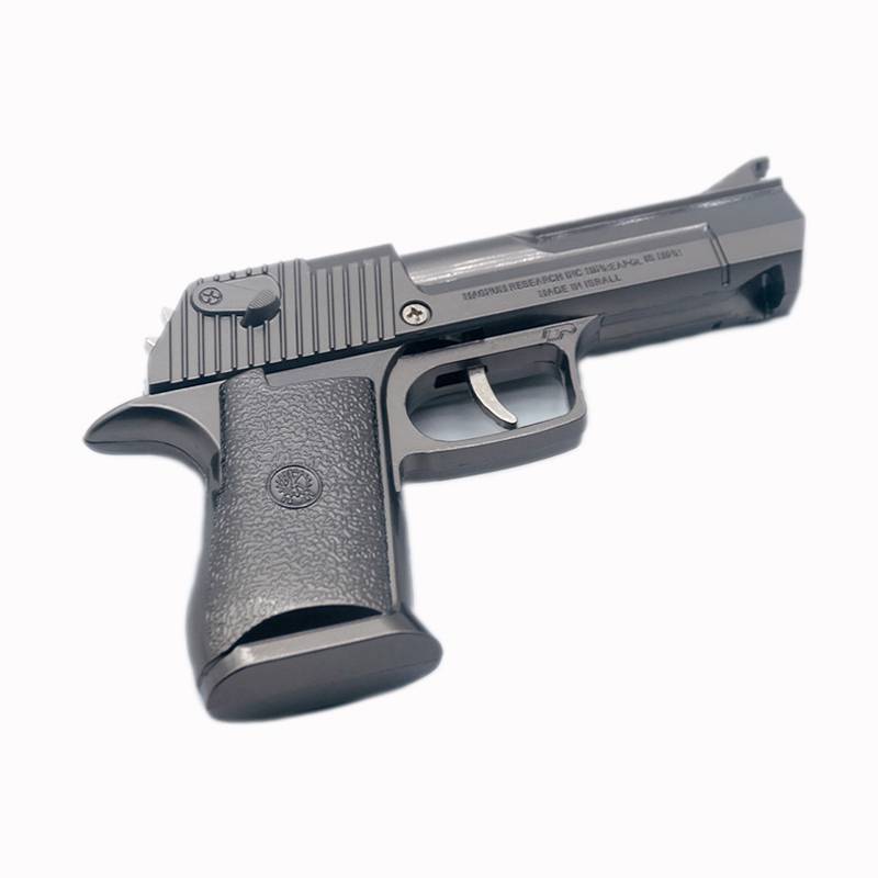 12 Lianlin Metal Desert Eagle Pistol Plug -in Model Simulation Model Model Children's Toys Soft Porching Boys