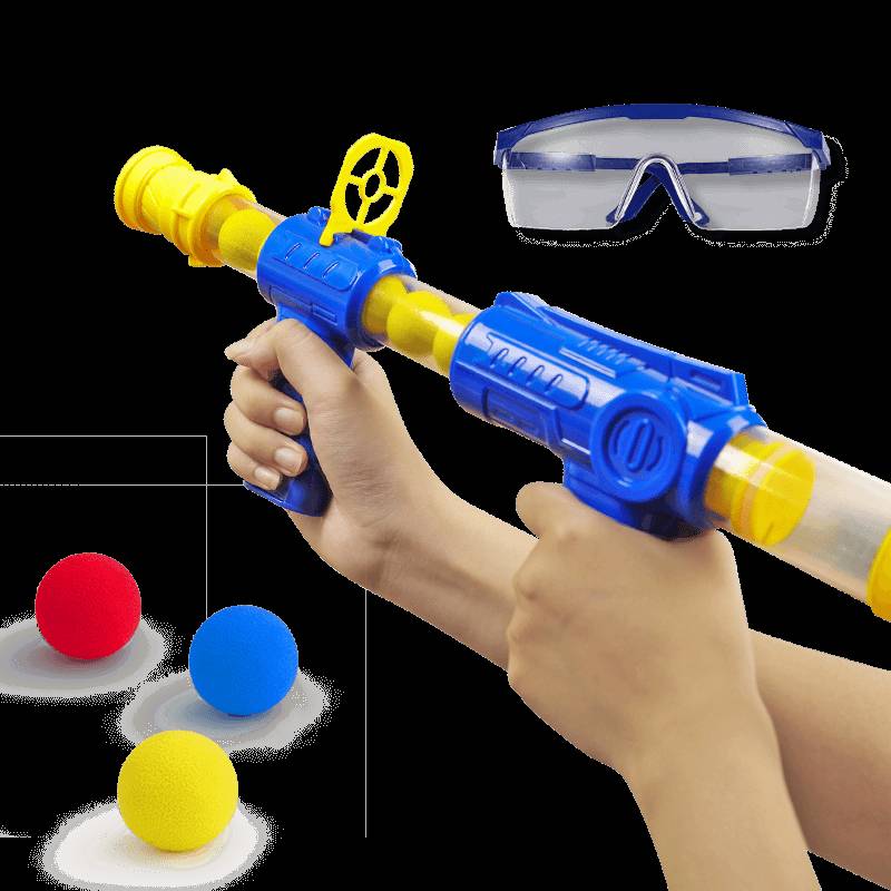 Children hitting my duck shooting toy accessories, bullets W air power soft bomb gun care mirror parent -child interactive target