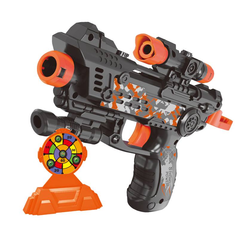 Dongfa Maya shooting children's simulation suction cup soft shotgun boys outdoor target scatter shotgun junction box gift box