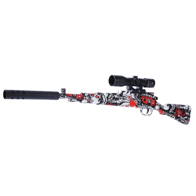 2024 New net red explosion toy gun high -end black technology charge special forces high -end soft bombs firing gun