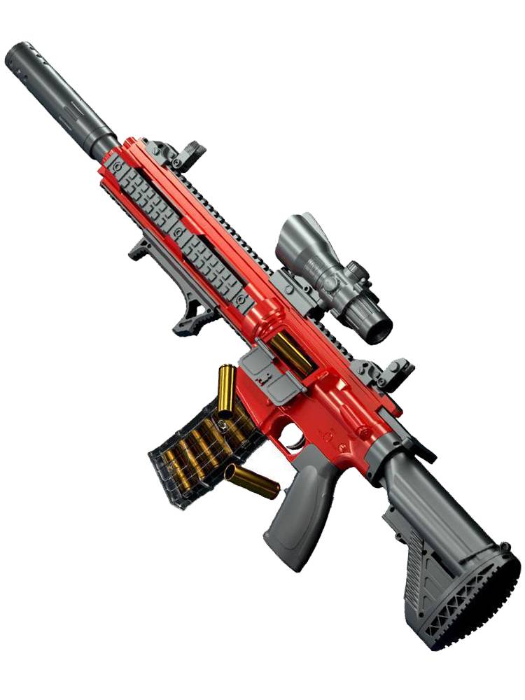 Toy gun pumping balloon special children aiming at shooting exercise, target booth activity equipment, men and girls submachine gun