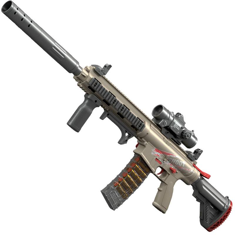 Children's m416 soft shotgun, electric hair, toy, EVA submachine gun, boy toy shooting gun