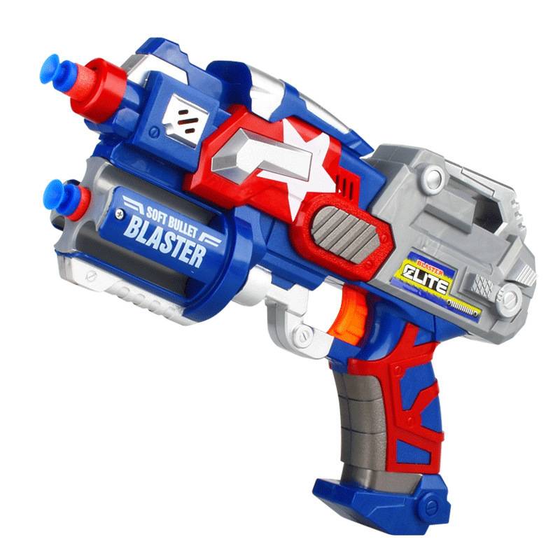 Children's toy suction cup soft shotgun net red sedan cotton foam seed shotgun can shoot launch launch pistol soft egg gun