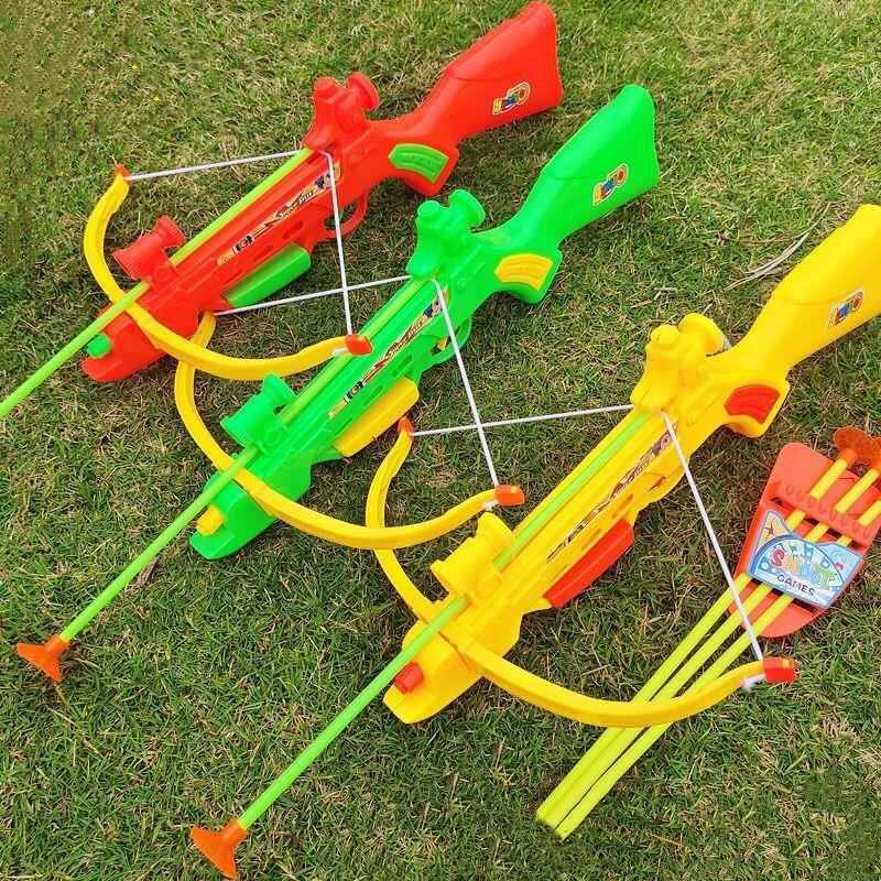 Children's shooting sports sports equipment toy bow and arrow simulation suction cup archery set elasticity 3-6 years old