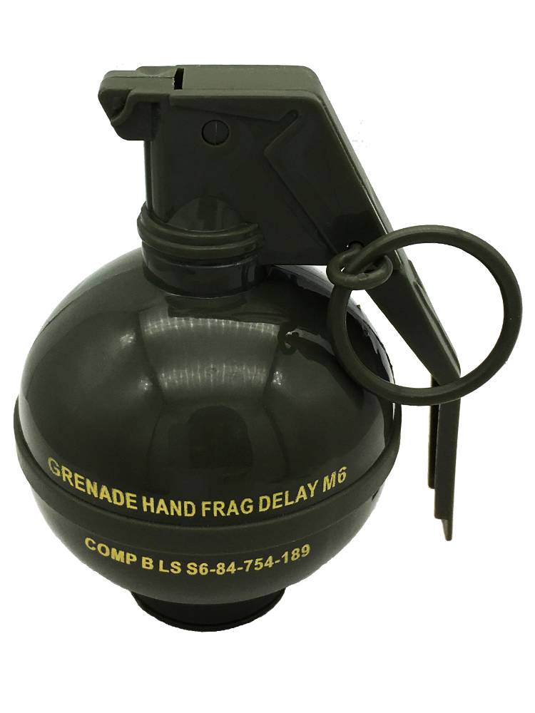 Grenade toy can smoke smoke water bomb M26 simulation props children toy gun, boy sound grenade model
