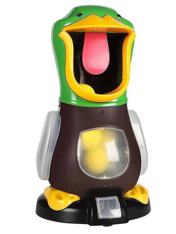 Douyin Children's Toys Fighting My Duck Parent -Child Interactive Shooting Toys Light Sound Effect Baby Soft Shopping Gun Manufacturer