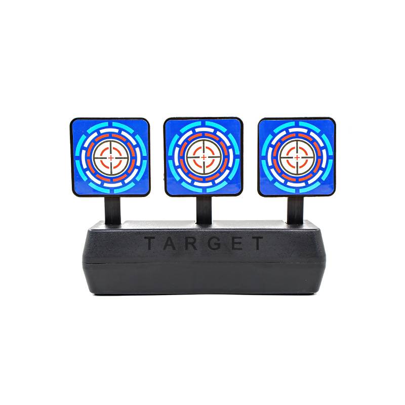 Eating chicken electric score target human type target shooting target children's soft shotgun divide target automatic reset toys