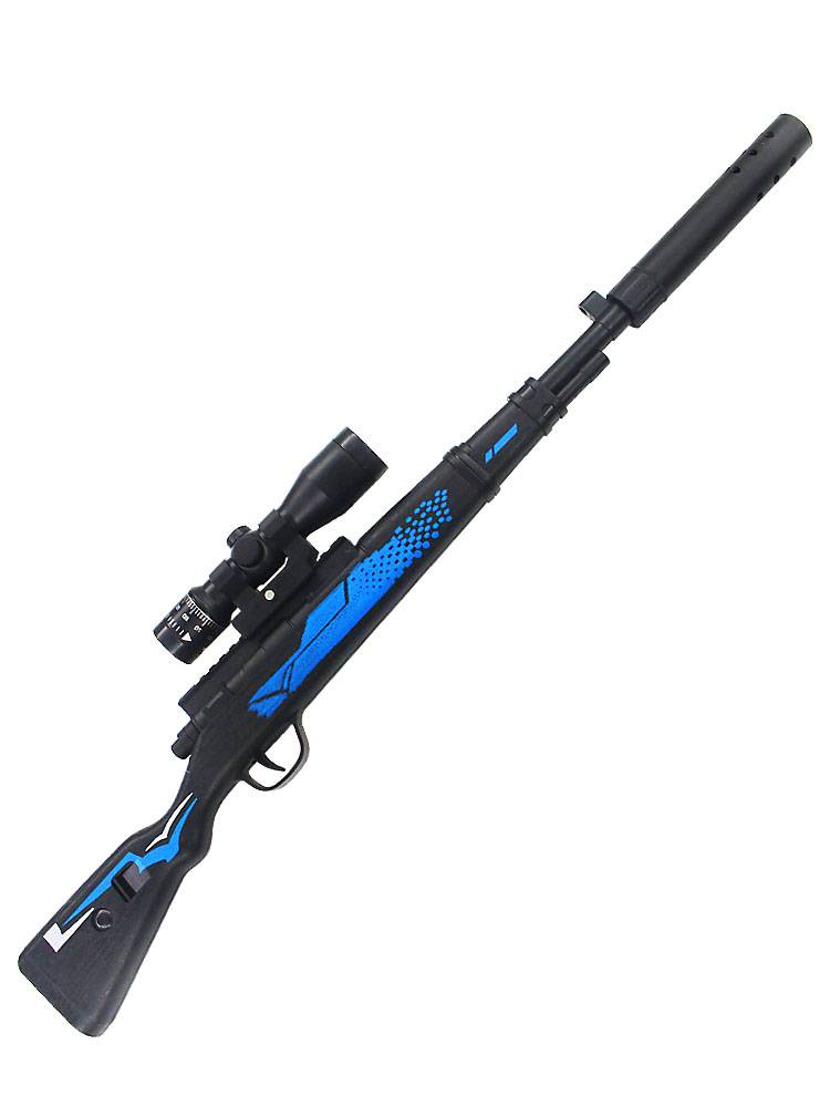 98K sniper rifle pumping balloon special gun 8mm soft shotgun children's gift m416 shooting target set game male