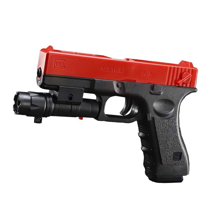 New Gelock Children's Toy Soft Porching Gun Infrared Model Gel Ball Manual Plastic Toys Birthday Gift Boy Boy