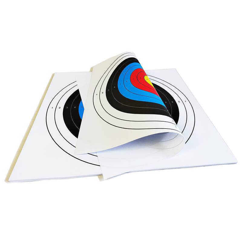 Bow arrow shooting target paper shooting competition 40 half -ring full ring full ring hit target anti -curved bow composite bow and arrow hall target map