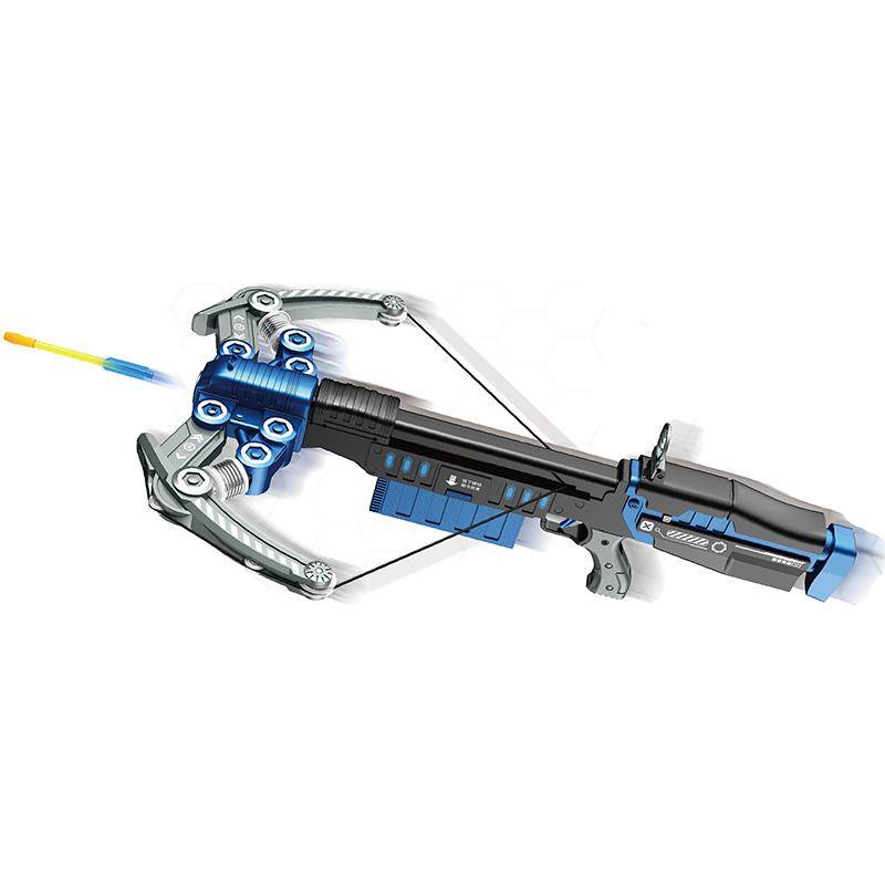 Children's shooting bow and arrow toy, six consecutive crossbow crossbow large Zhuge Lian crossbow boys bow and arrow guns, ball toys
