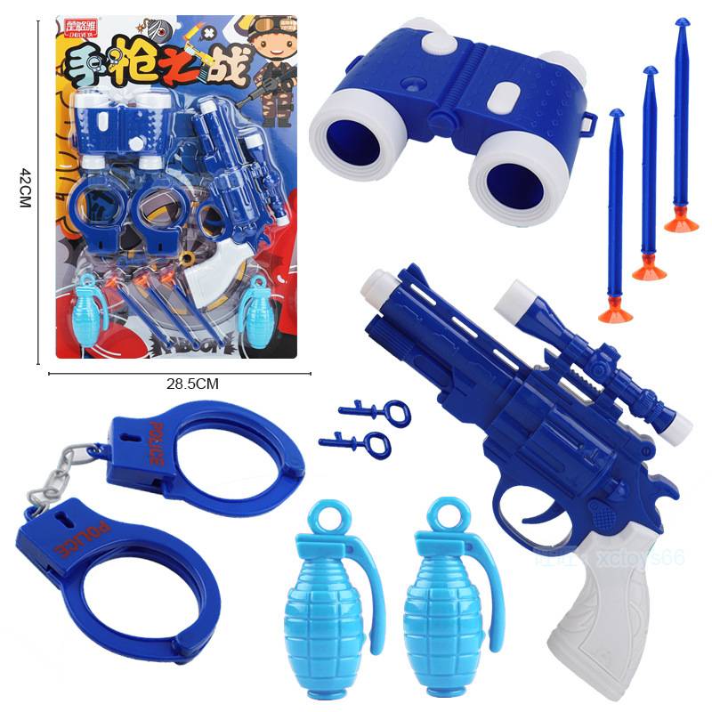 Children's suction cup soft shotgun plastic bullet pistol launcher competitive shooting dart men and girls hanging board