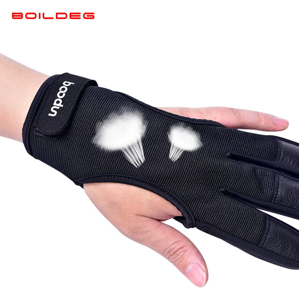 Bow arrow protective arrow gloves triple finger guard fingerprint shooting sports equipment accessories