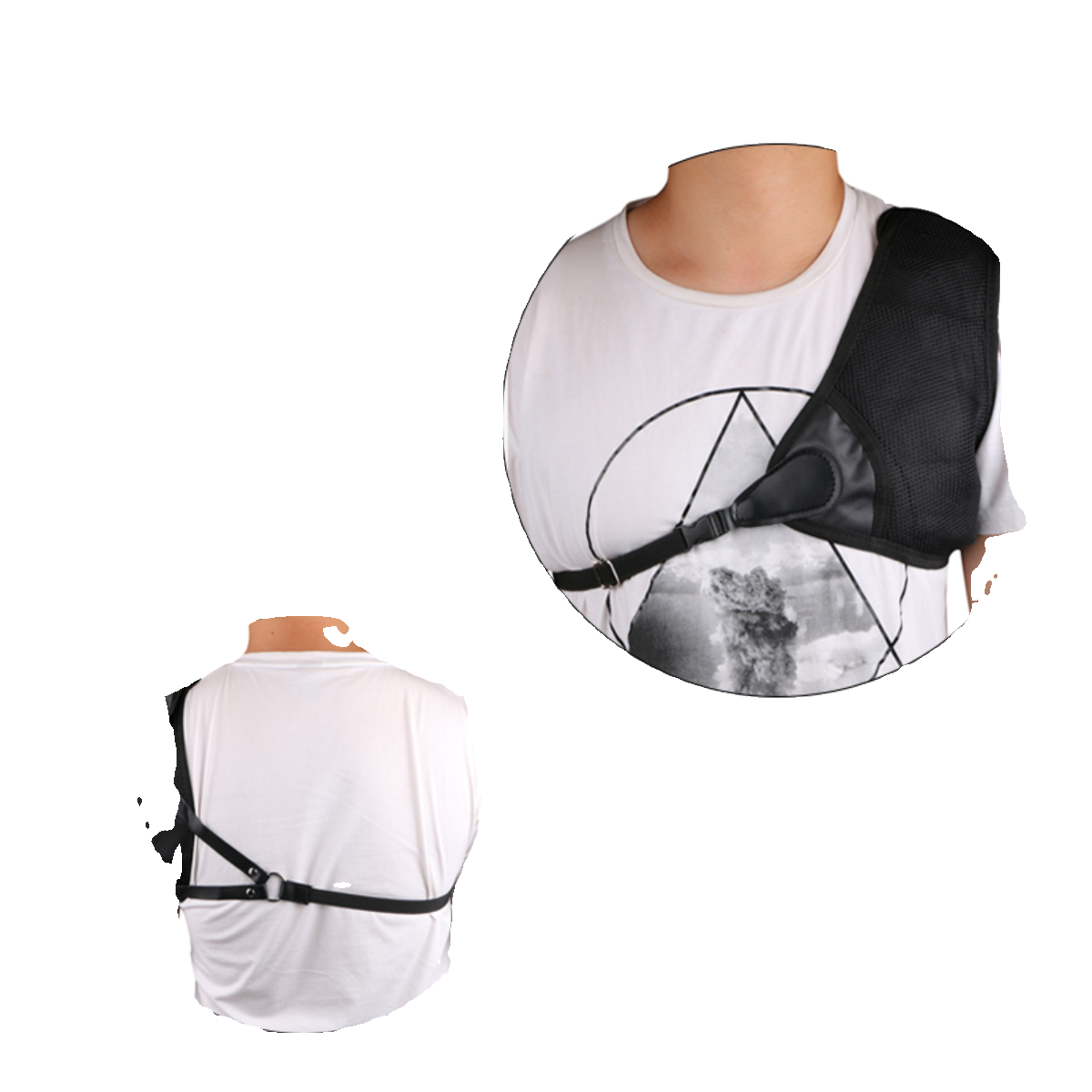 huwairen bow, arrow, arrow, finger, bow and arrow, arrow, shooting arrow shooting sports chest professional competitive antitotheted bow guard J