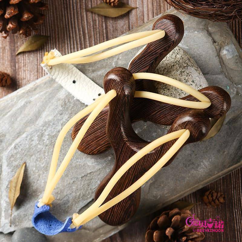 New slingshot Daquan adult outdoor actual combat competition high power high accuracy, flat rubber band group bow and arrow shooting