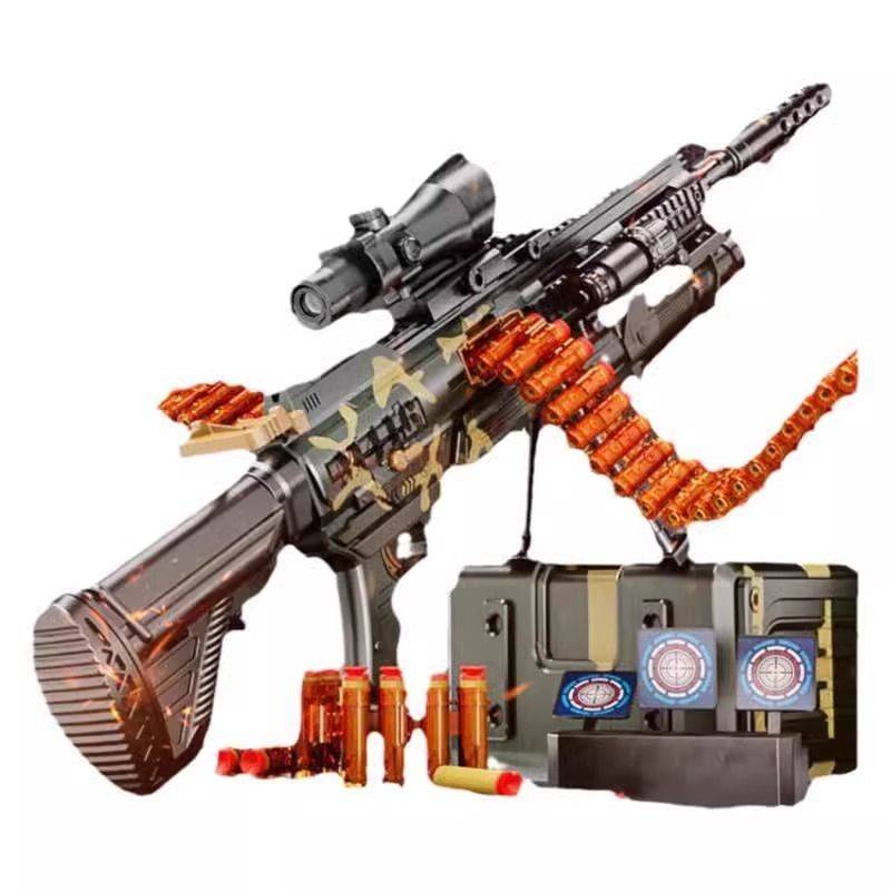 Genuine radish gun 1911 radish knife m416 can launch 3D toy boys women's bullet soft bomb automatically