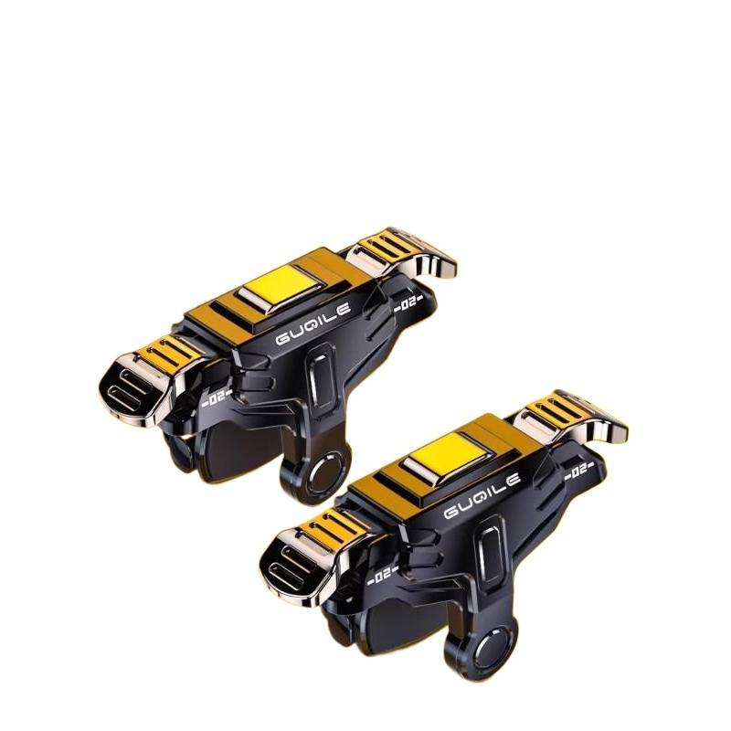 Biyu -eating chicken artifact mobile game peripheral mechanical button auxiliary rifle, peace elite transparent, unobstructed view, automatic pressing physical vibration shooting technology