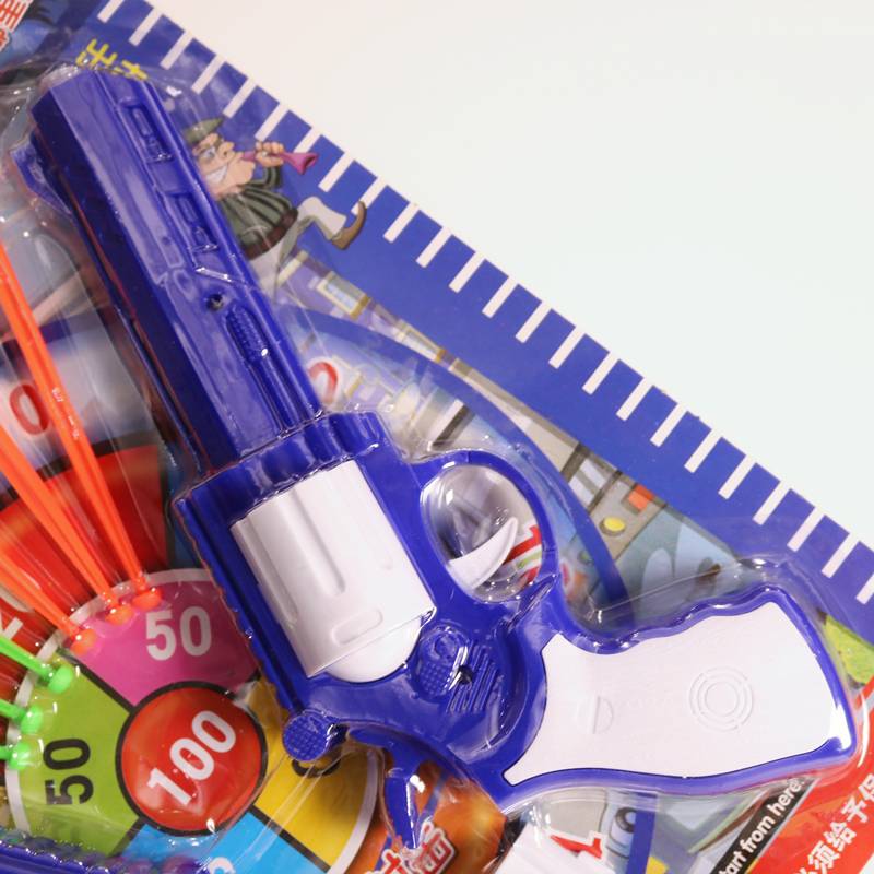 Large double gun left-wheel toy soft shotgun launched a suction shell pistol boy shooting 6-9 years old toy gun