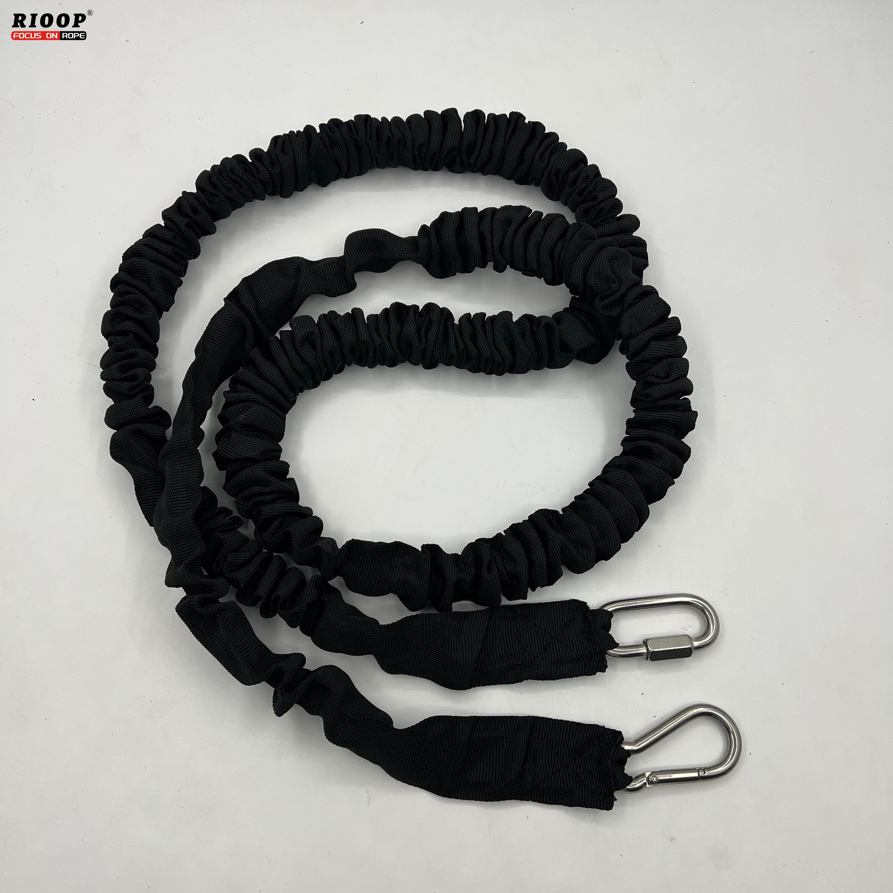 New Listing Marine Mooring Rope 2 Pack PWC Anchor Boat Bungee Dock Lines for Boats with Stainless Carabiner Hook