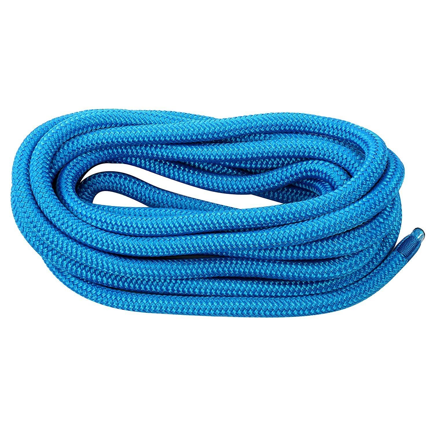 1 2 5 7 8 3 4 16 Inch 12 14mm Yellow Black Double Braided Solid Braid 100 Foot 200 ft Nylon Rope