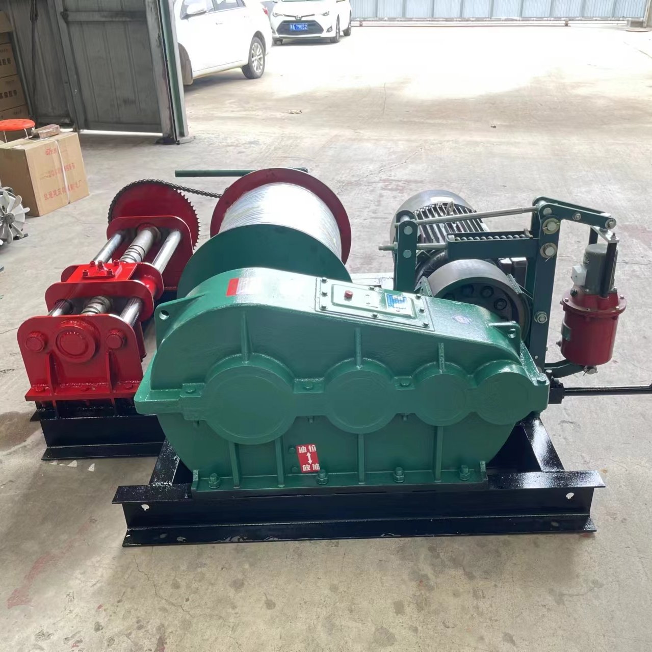 Light Duty 5 Ton Cable Drum Anchor Hydraulic Winch diesel Winch