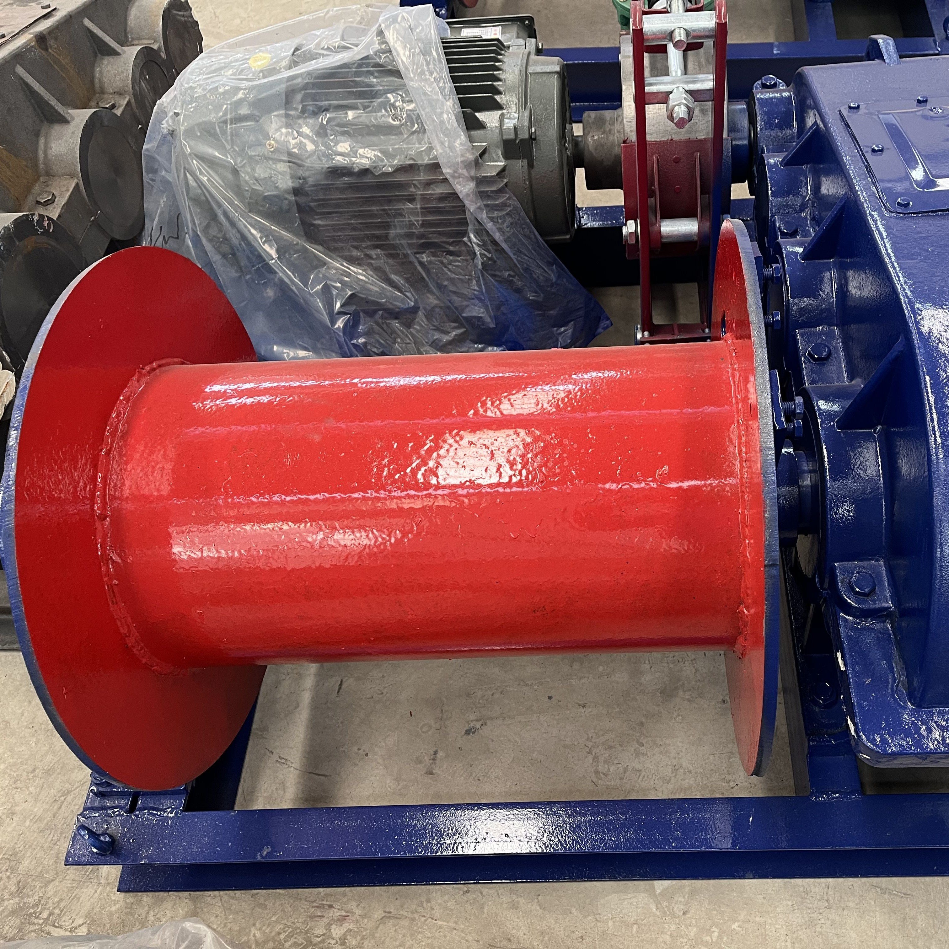 Light Duty 5 Ton Cable Drum Anchor Hydraulic Winch diesel Winch