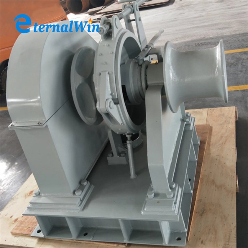 Vessel Electric Anchoring Windlass 12mm 14mm 16mm 20mm 22mm Marine Deck Diesel Hydraulic Anchor Winch for Boats Ships Powerboats