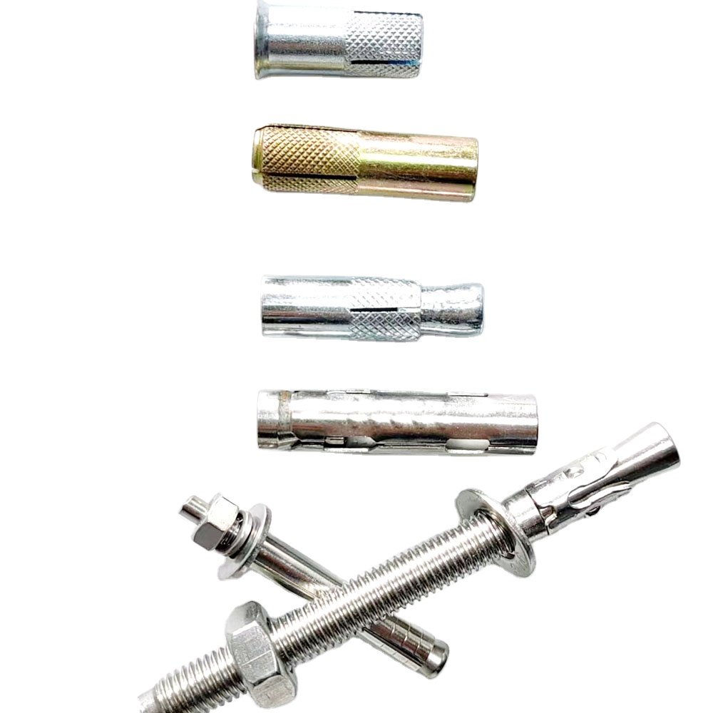 Stainless Steel M10 M16 M20 Through Bolt Expansion Concrete Wedge Anchor Bolt Manufacturer