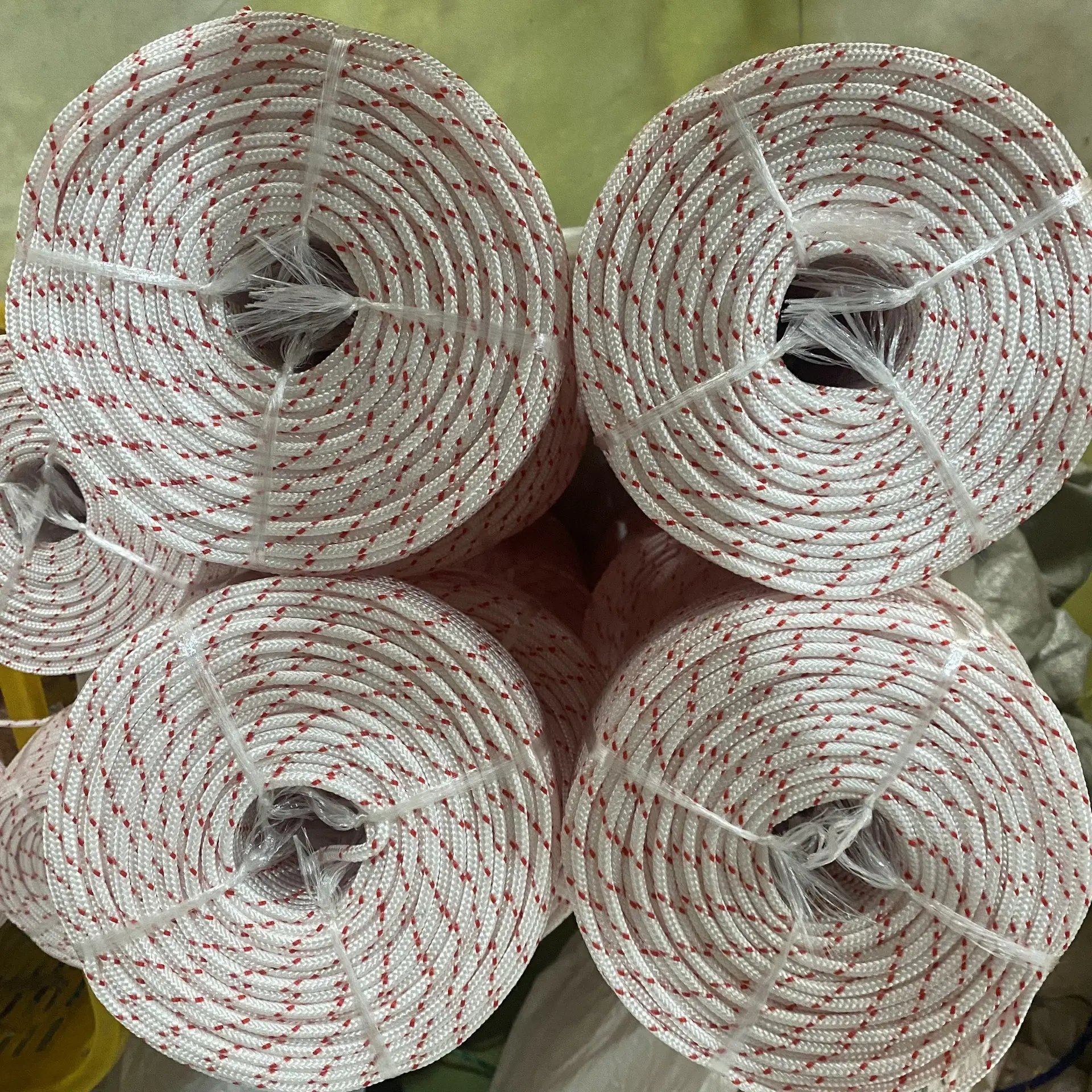2024 Popular 3 Strands Twisted Pp Danline Rope,Marine Rope,Pp Twisted Packaging Rope for Fishing Net Marine