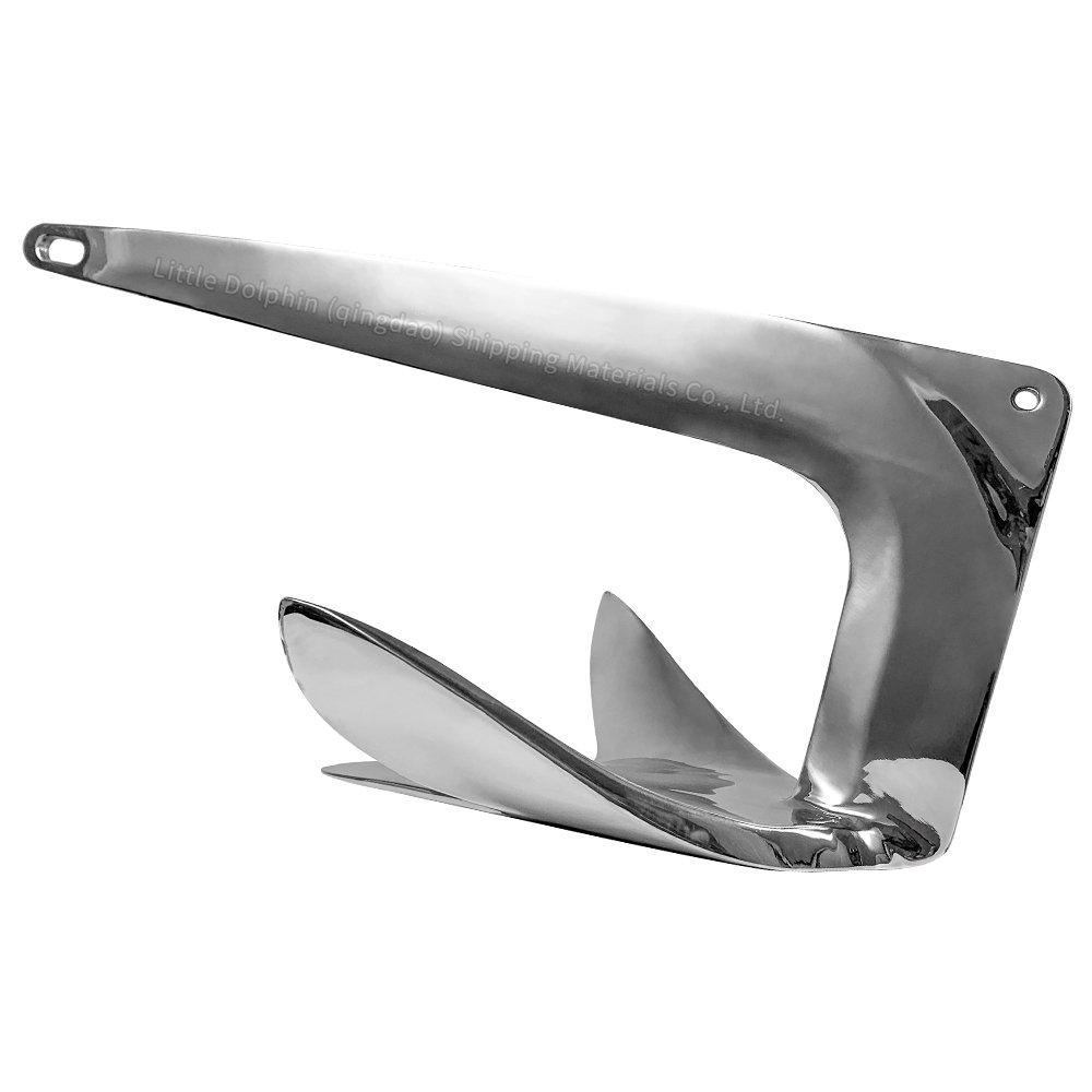 Little Dolphin Marine 316 Stainless Steel Bruce Anchor Boat Anchors Yacht