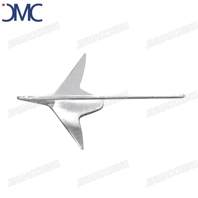 Marine Hardware Bruce Style Boat Anchor With Roller Bar for Yacht 10kg 20kg 30kg Mooring Anchors