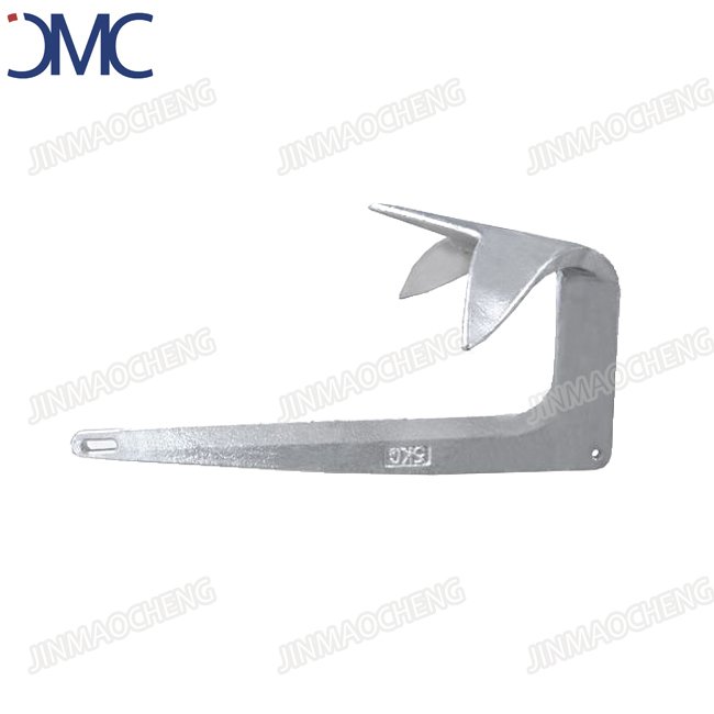 Marine Hardware Bruce Style Boat Anchor With Roller Bar for Yacht 10kg 20kg 30kg Mooring Anchors