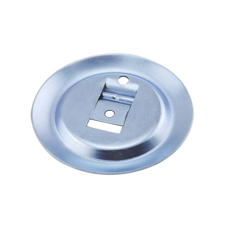 Lashing Ring Silver Stainless Steel for Truck Heavy Duty Ring Anchor Points Trailer Floor Tie Downs D Ring Mounting Plate