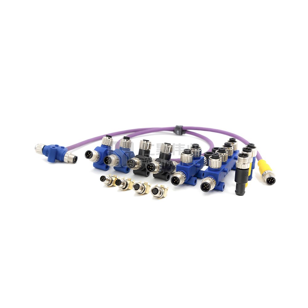 NMEA2000 Cable Connector Micro Mini Backbone DropTee Splitter Marine Waterproof Wire for Signal Electrical